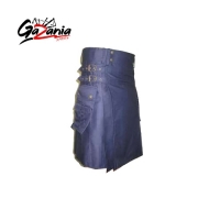 NAVY BLUE UTILITY CARGO MODERN Kilt