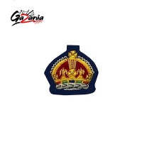  Kings Crown Badge Gold Bullion on Blue