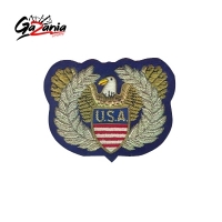  HAND MADE BULLION USA BADGE