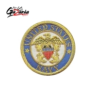 HAND MADE BULLION USA BADGE