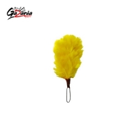 Yellow 3 Inch Feather Hackle