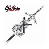 Saint Andrew Kilt Pin Chrome Finish