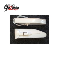 White PVC Bb Flute Pouch