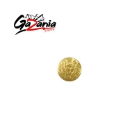 MEDIUM 19 mm GOLD Scottish Thistle Button