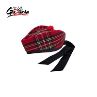 Royal Stewart Tartan Glengarry Cap