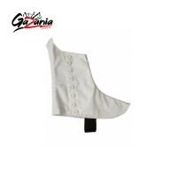  Highland Spats White Button